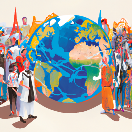 תמונה של שי מזרחי עומד עם קבוצת אנשים מול מפה גלובלית כדי להמחיש את עבודתו עם החברה העולמית.