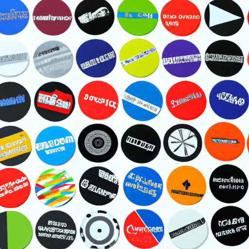 מערך מגנטים לעסקים צבעוניים עם לוגו חברה שונים